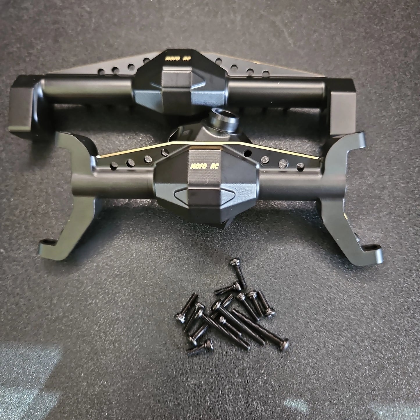 UTB18 Black Brass Axle Housings Axial RC Crawler 1/18 UTB18 Capra Unlimited Trail Buggy - Mofo Rc
