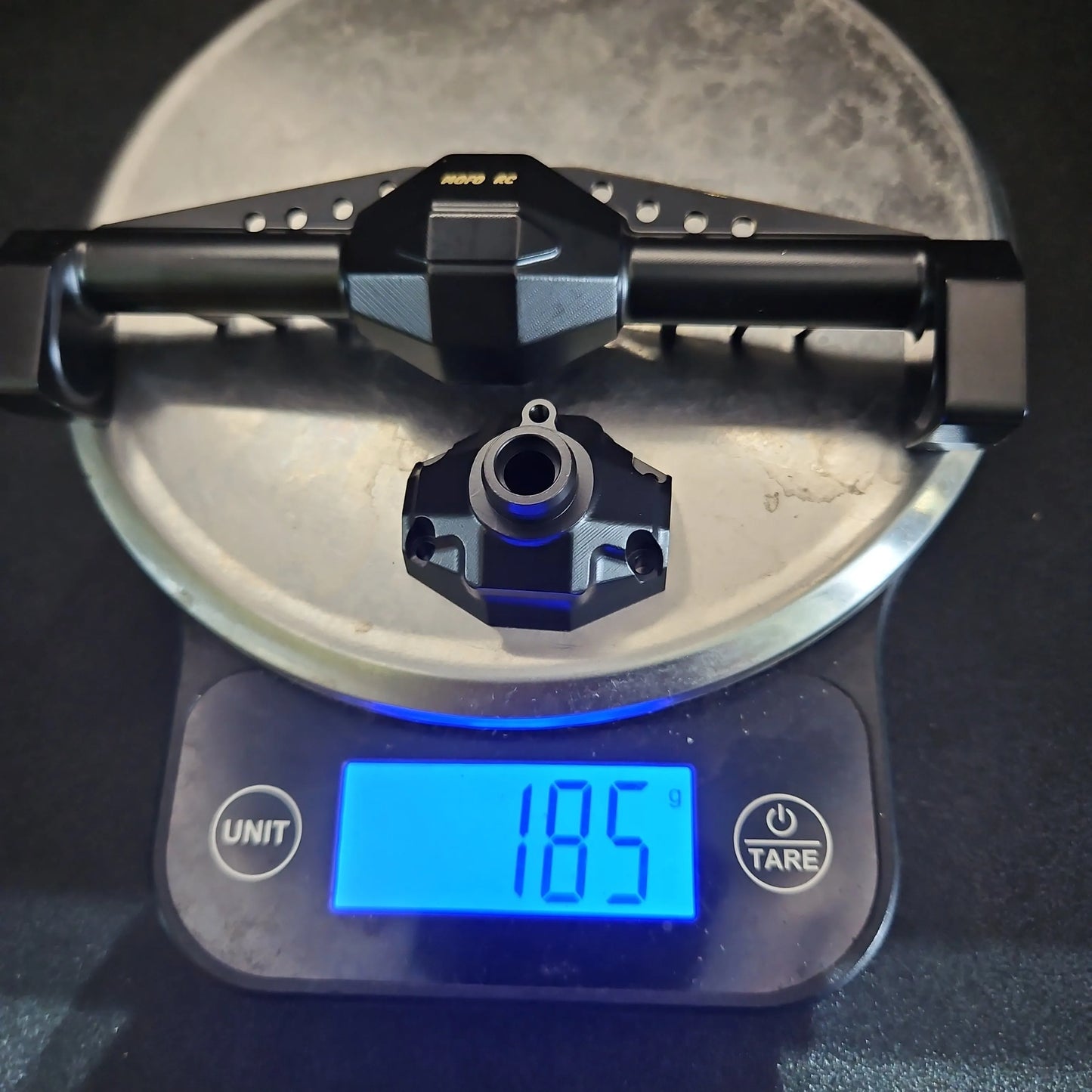 UTB18 Black Brass Axle Housings Axial RC Crawler 1/18 UTB18 Capra Unlimited Trail Buggy - Mofo Rc