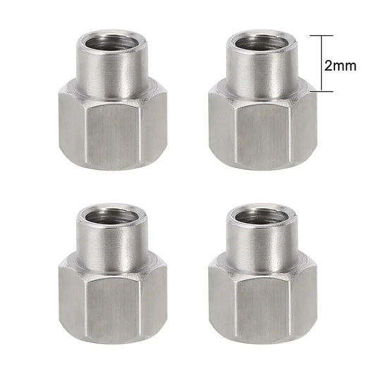 M2.5 Replacement Barrel Nuts Trx4m / Others - Hex Extender nuts 4PCS