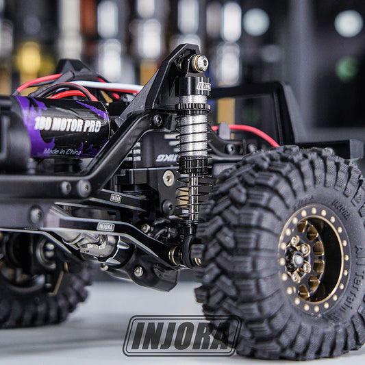 INJORA 59mm Long Threaded Oil Shocks for 1/18 TRX4M