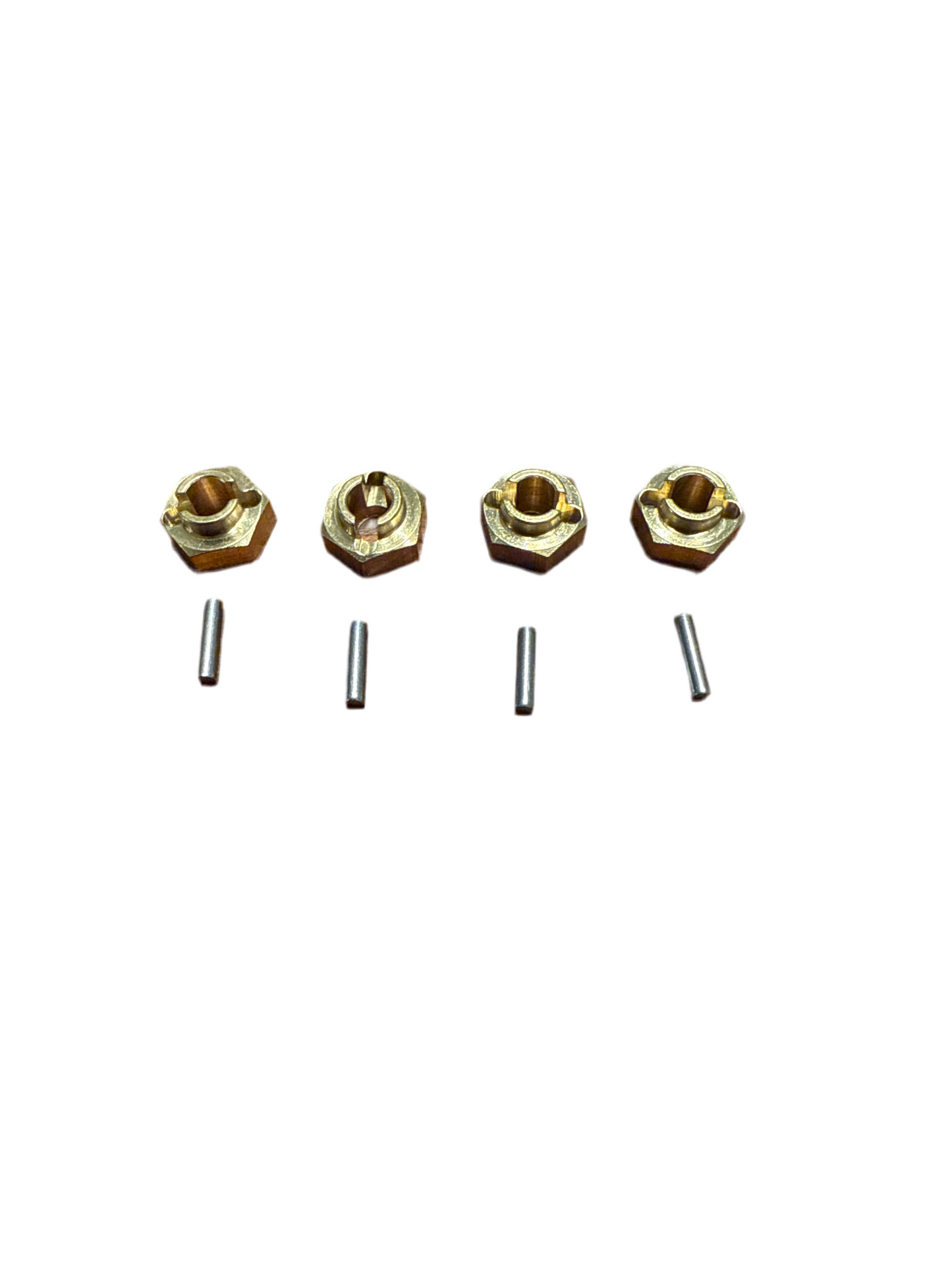 Mofo RC | X15 Brass Axle Hex & Pins - Replacement Part
