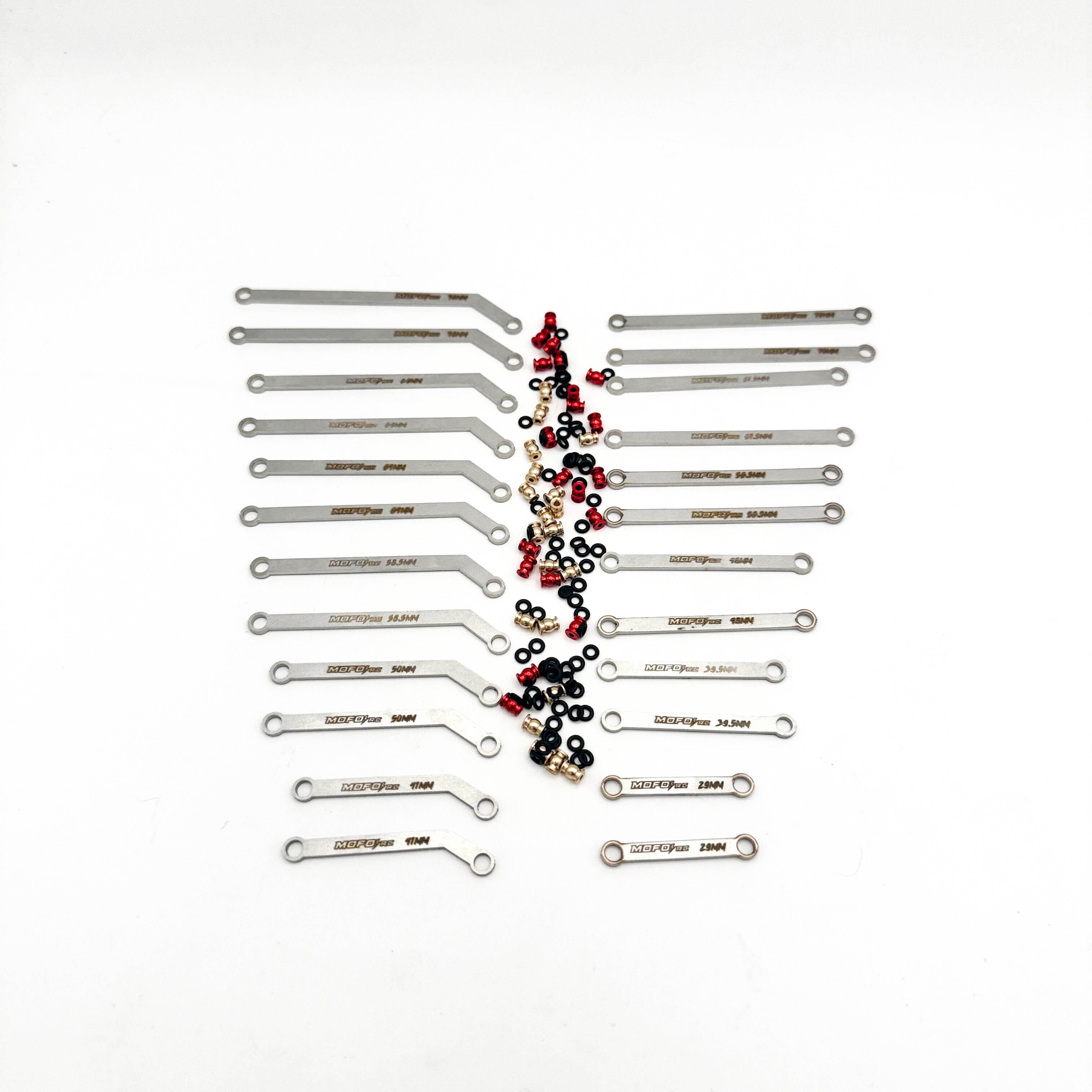 Mofo RC | Stainless Steel High Clearance Link Set (For Axial