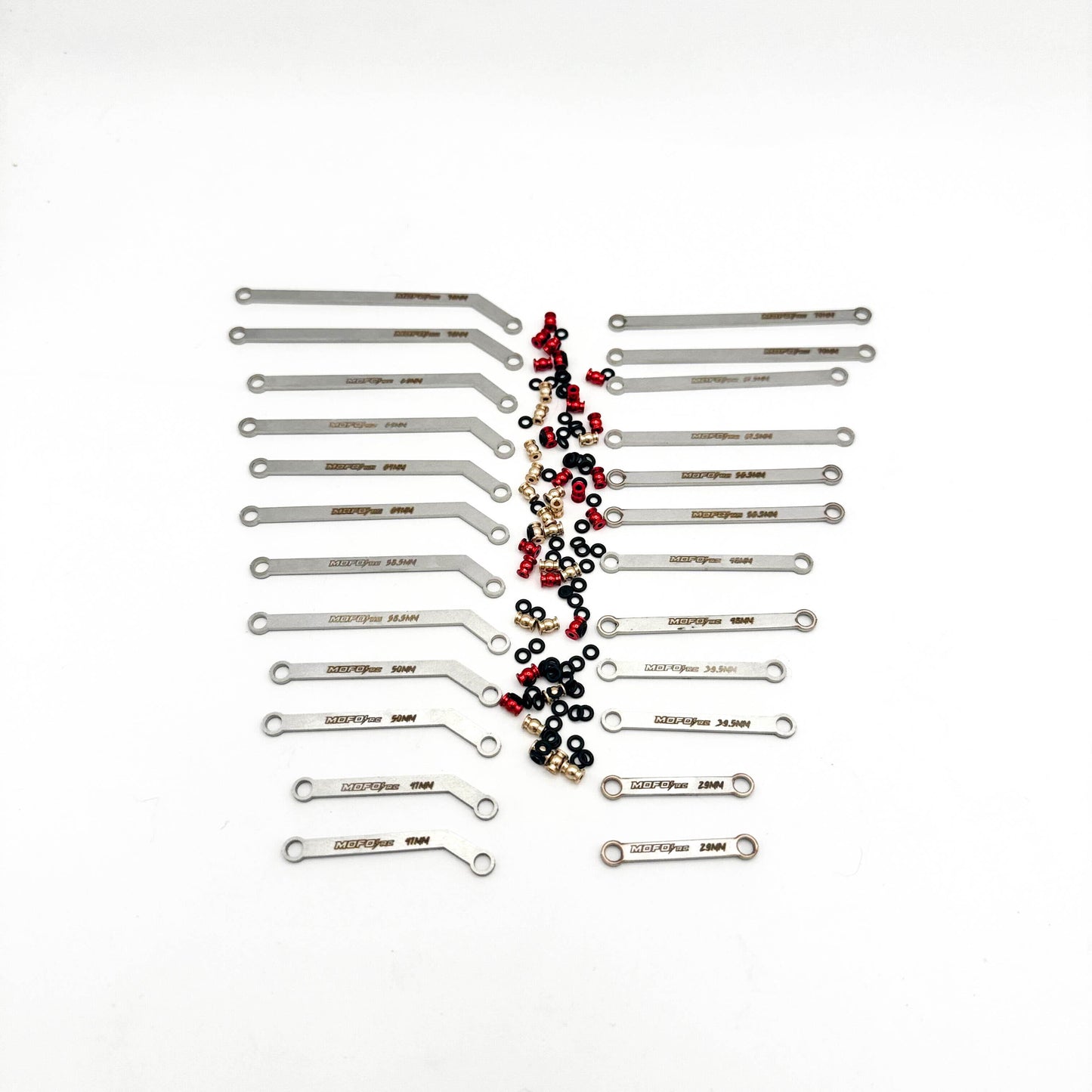 Mofo RC | Stainless Steel High Clearance Link Set (For Axial® SCX24™) - Made In Texas