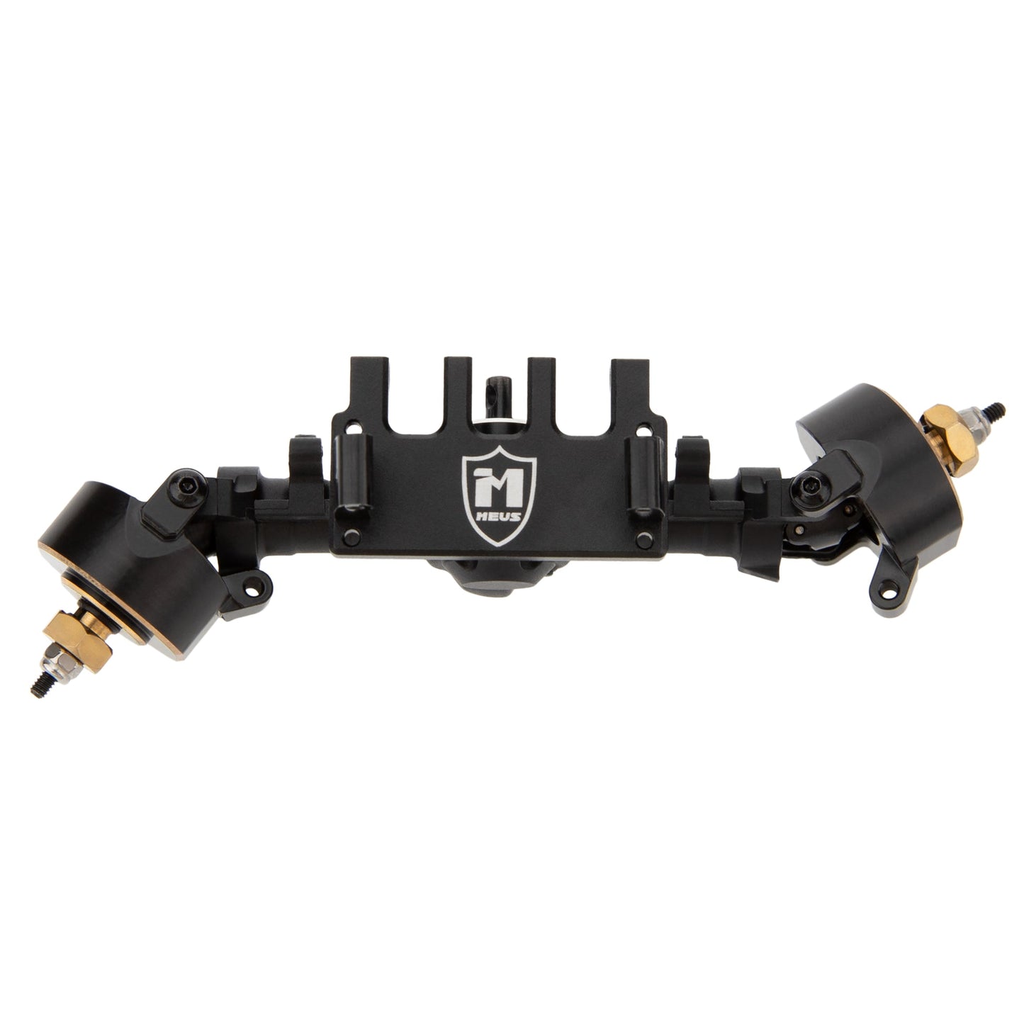 MEUS Racing | Isokinetic V2 Nylon +5mm SCX24 Front & Rear Axle Set with 3-Section CVD