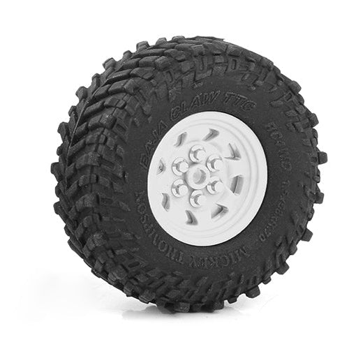 RC4WD | OEM Plastic 0.7" Beadlock Wheels - White (Z-W0338)