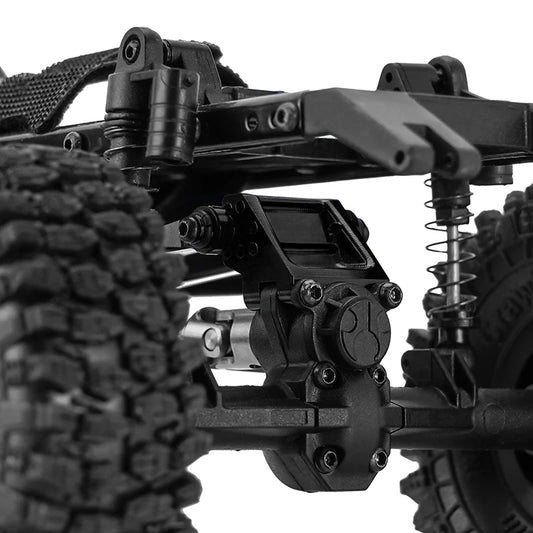 INJORA Adjustable Rear Truss Upper Link Mount for 1/24 SCX24 (BLACK)