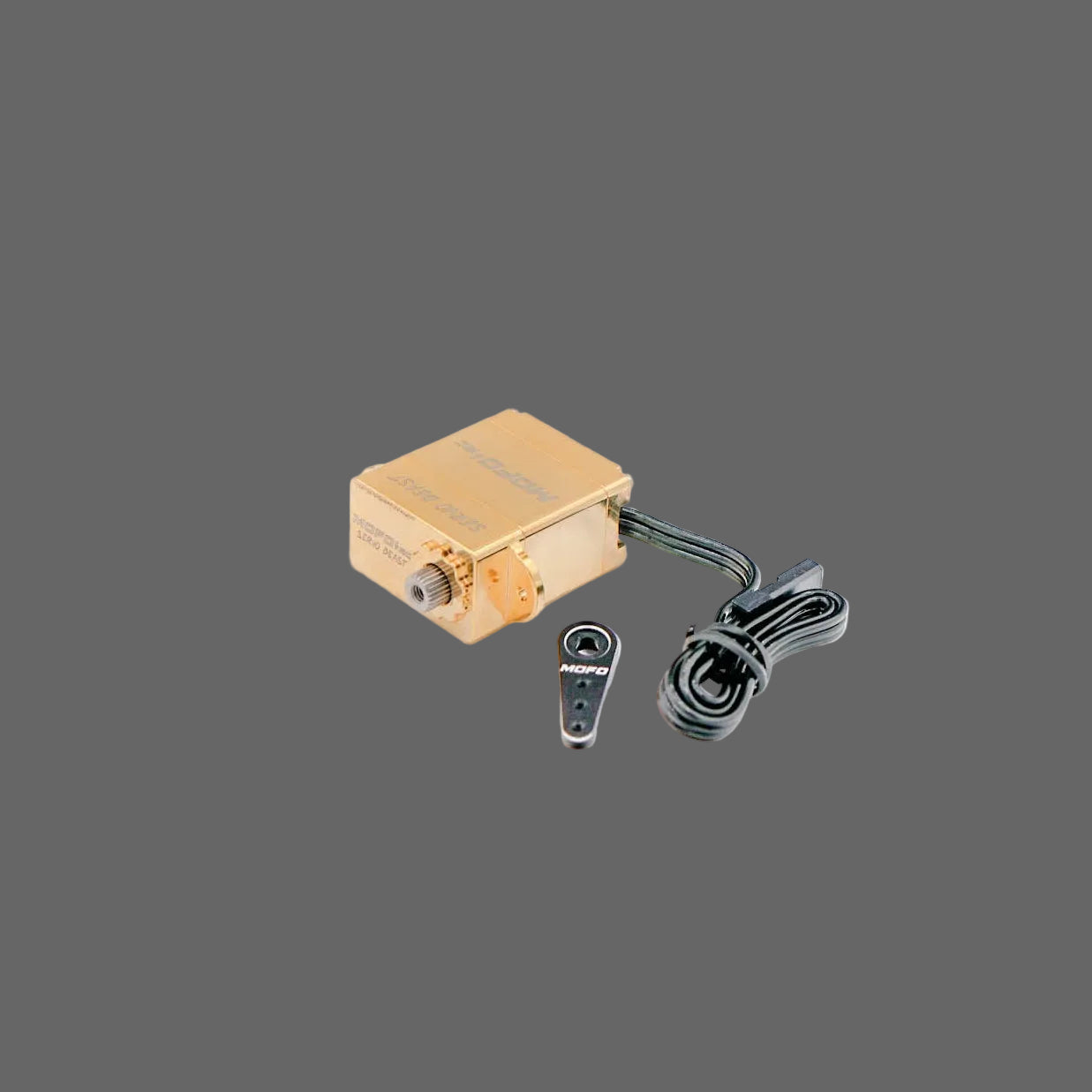 Mofo RC | Brass ServoBeast 2.0 Brushless Servo w/ Dual-Wire Exit