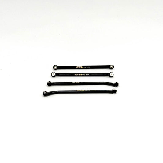 Mofo RC | Black Brass High Clearance Front or Rear Links (For Axial® SCX24™)