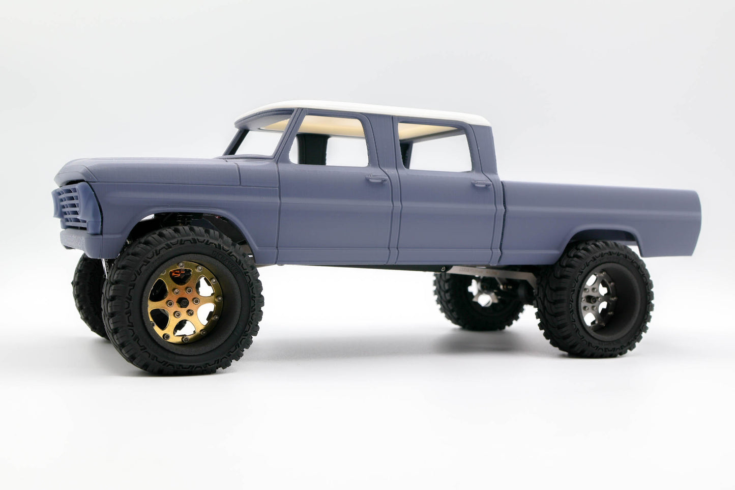 DJ Crawler | 1.33" Rainforest Mud Low Profile Tires (58mm x 23mm) Set of 4 (DJ-1126)