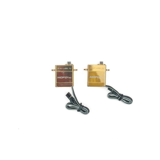 Mofo RC | Black Label 3.0 Micro Servo w/ Dual-Exit Wire - Brass