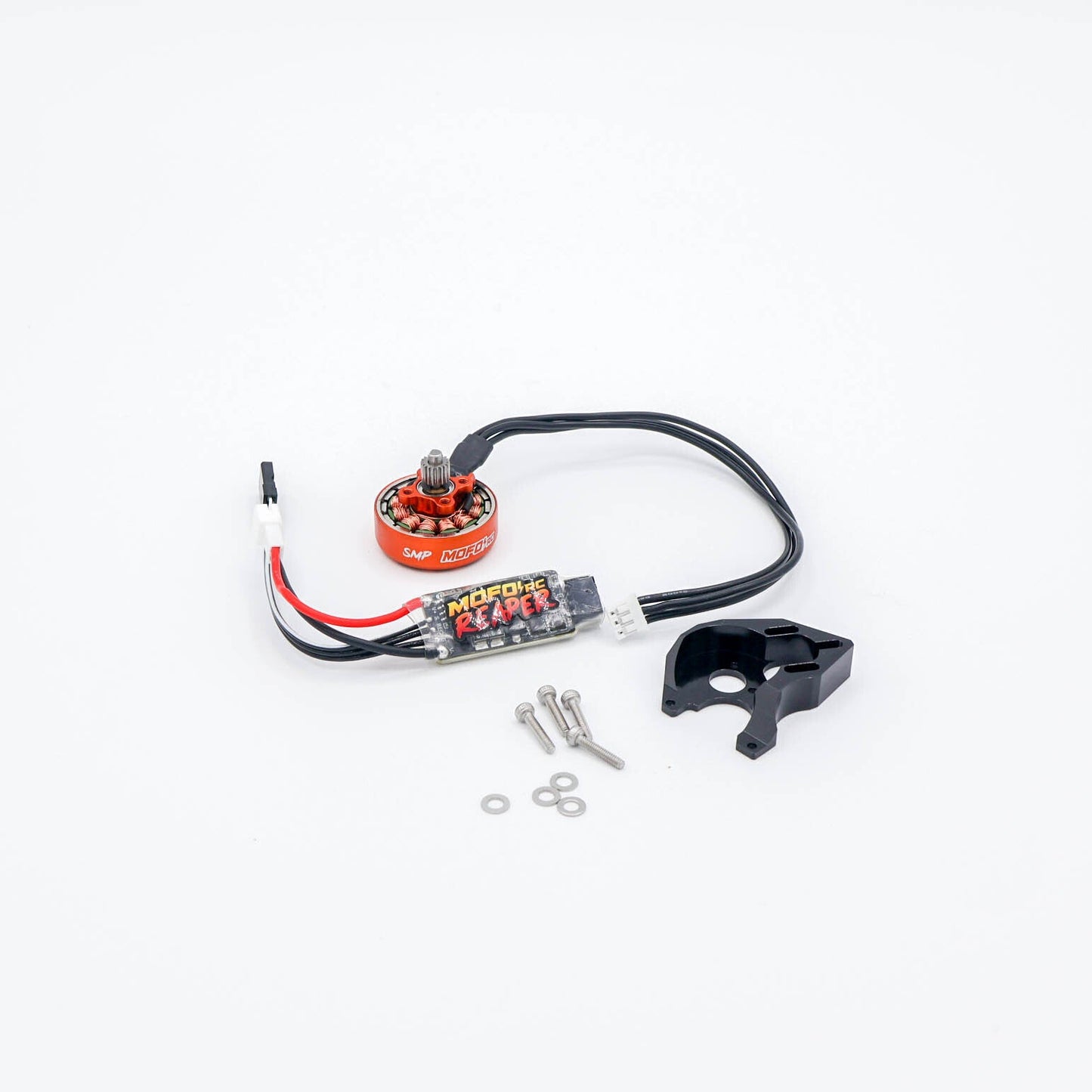 Mofo RC | SMP 1700Kv Brushless Pancake Motor & Reaper ESC + Mount Combos- (For Axial® SCX24™/AX24™)