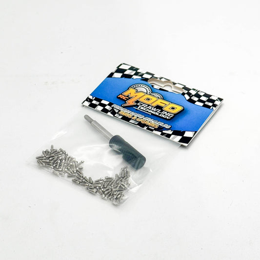 Mofo RC | M1.4 Scale Wheel Hardware w/ Installation Tool