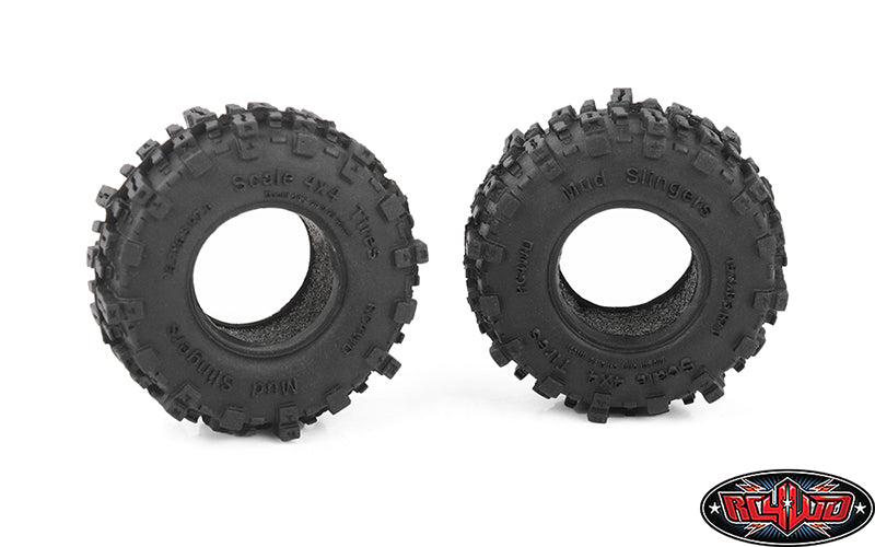 Rc4wd Mud Slingers 40x16mm .7" Tires (Sold by Pair)
