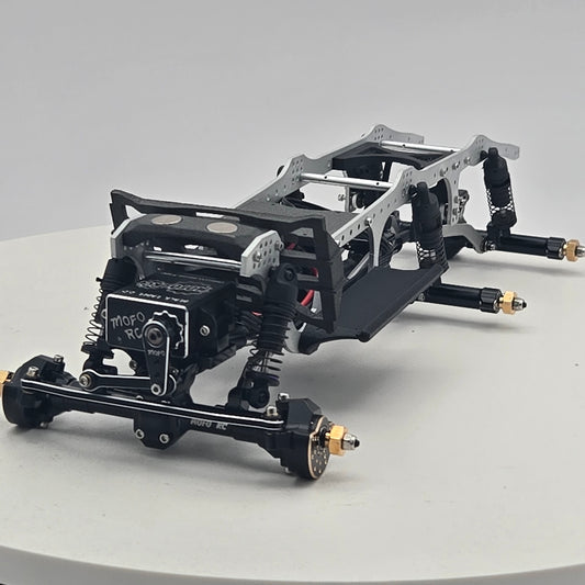 Mofo RC UAF 6x6 Chassis Bundle w/44s (Brushed)
