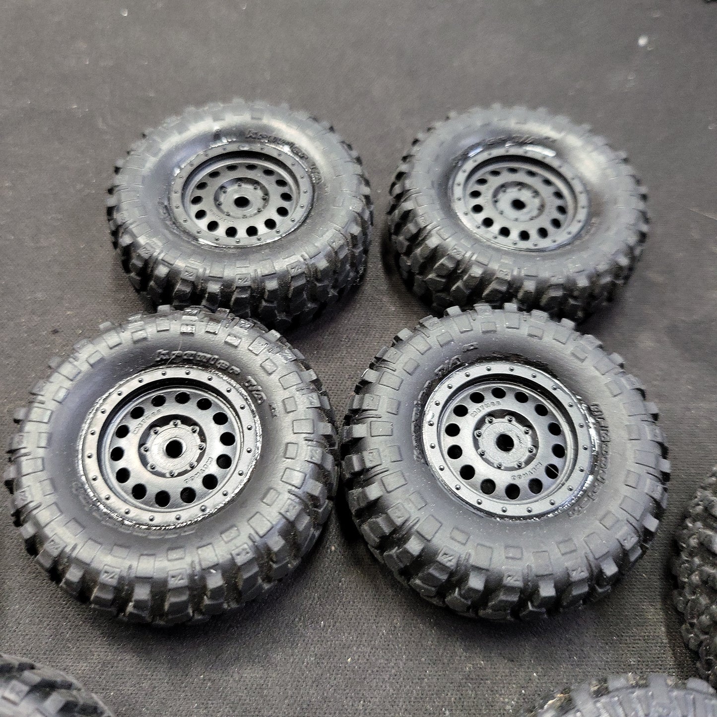 Scx24 Wheel and Tire sets Stock