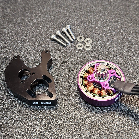 Mofo RC | ROP 3400Kv Brushless Pancake Motor + Mount Combos- (For Axial® SCX24™/AX24™)