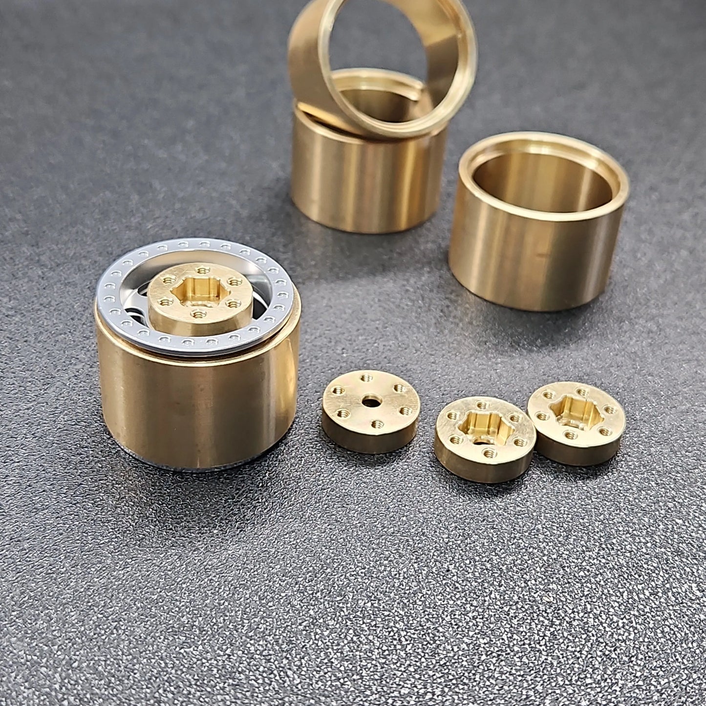1UP Wheel - Brass Upgrade Kit - Mofo Rc