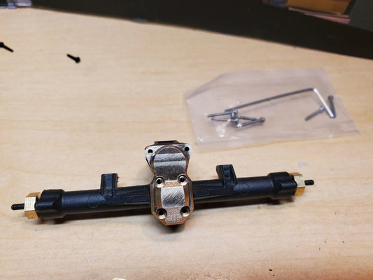 Brass Diff Cover medium weight - Mofo Rc