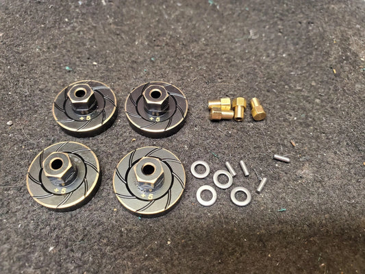 Black Brass Hex Extender - Mofo Rc