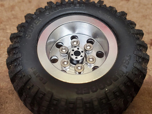 Aluminum faux 4x4 hubs - Mofo Rc