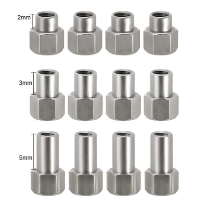4PCS M2 Replacement Barrel Nuts Scx24 / Others - Hex Extender nuts