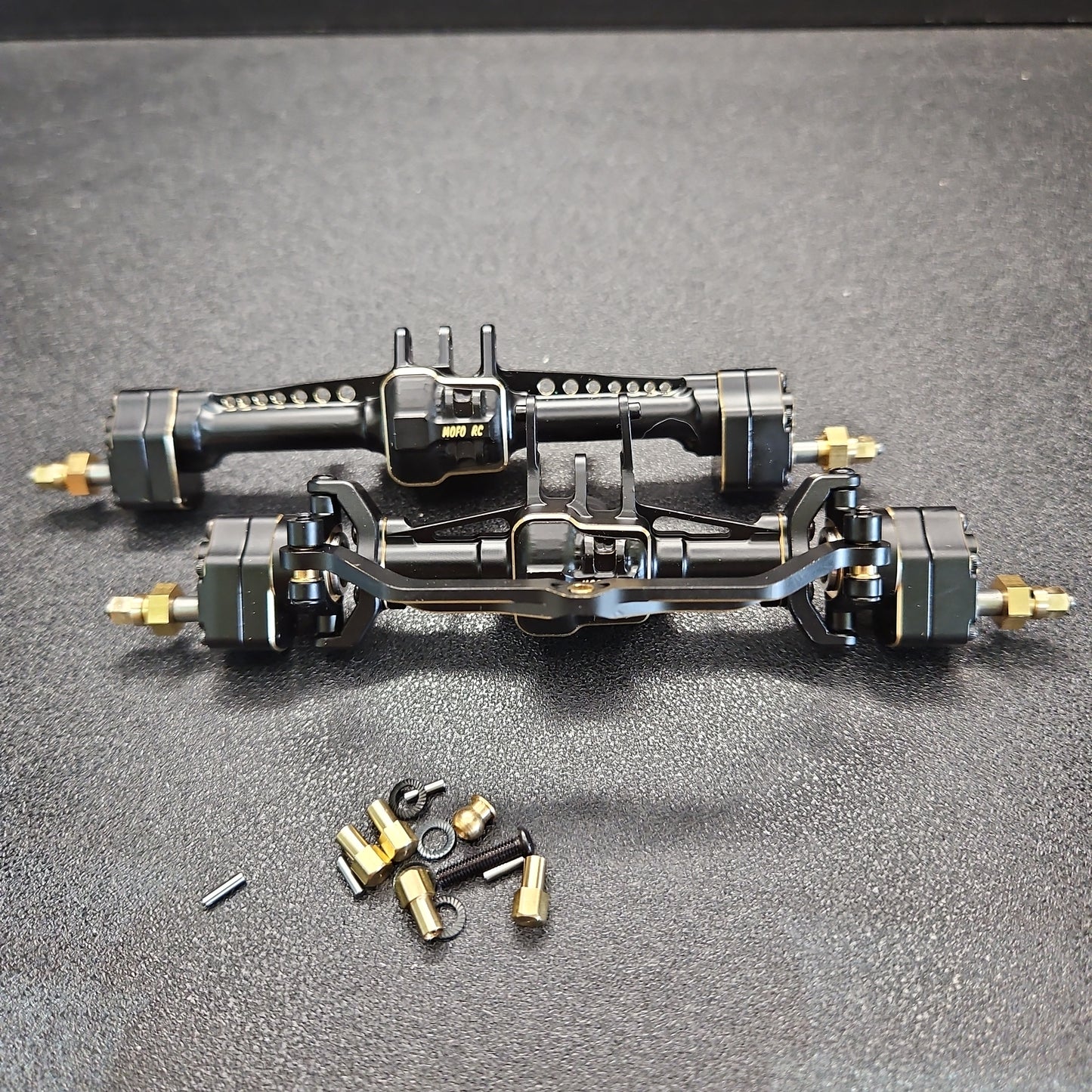 Trx4m Black Brass Portal Axles (complete)