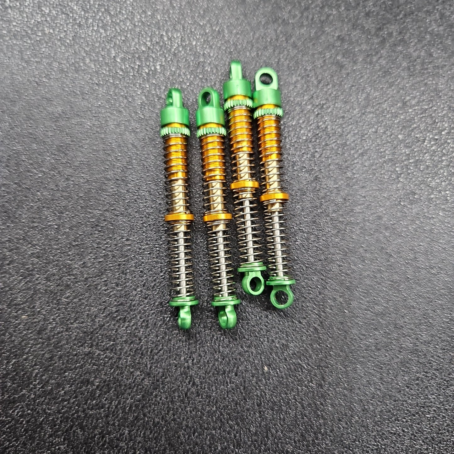 Extra Long Travel Shocks For SCX24 / AX24 Green Upgrade Parts for AX24 XC-1, Axial 1/24 RC Crawler Car Upgrade Accessories