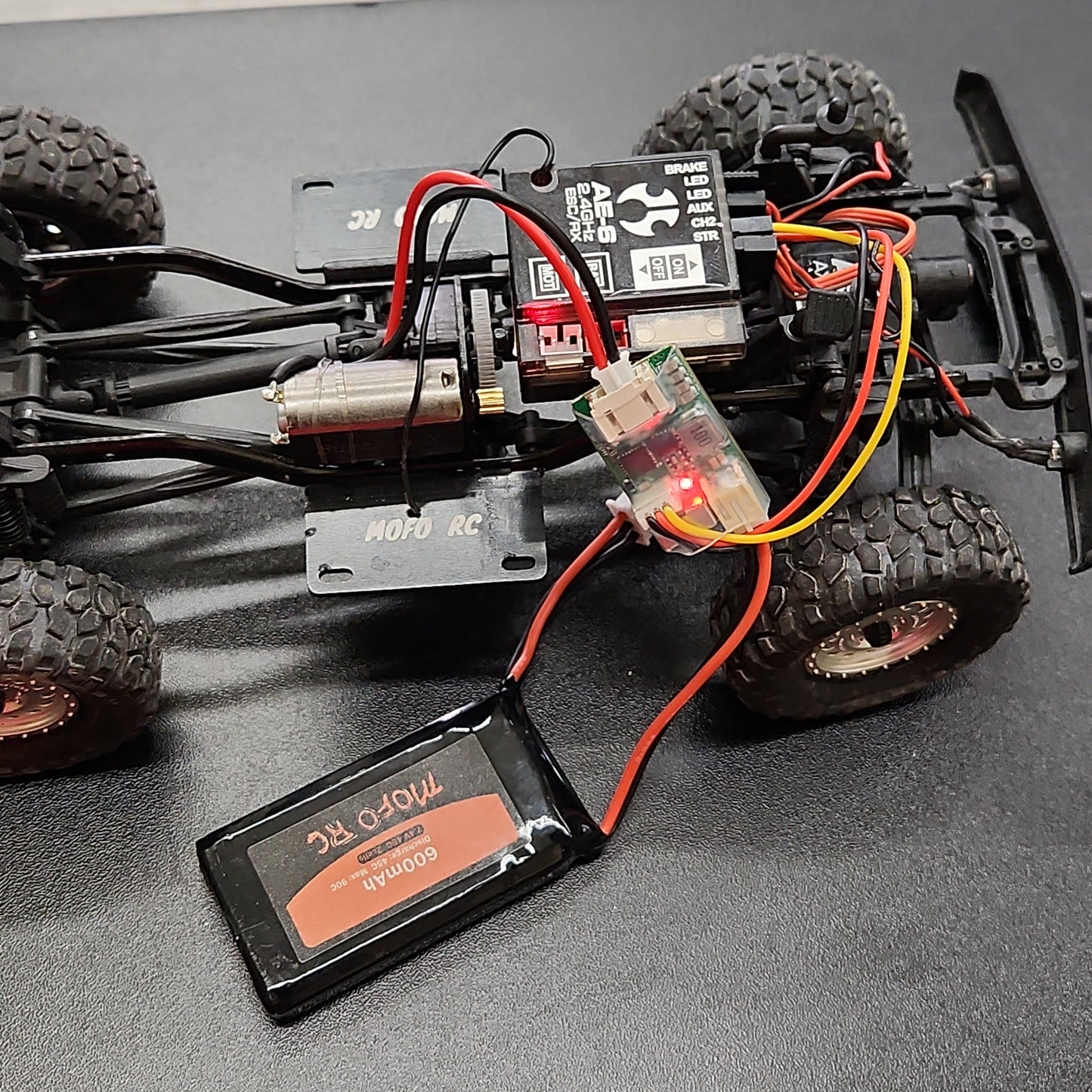 32 Bit Brushless or Brushed ESC The RockWolf (SJTA32)