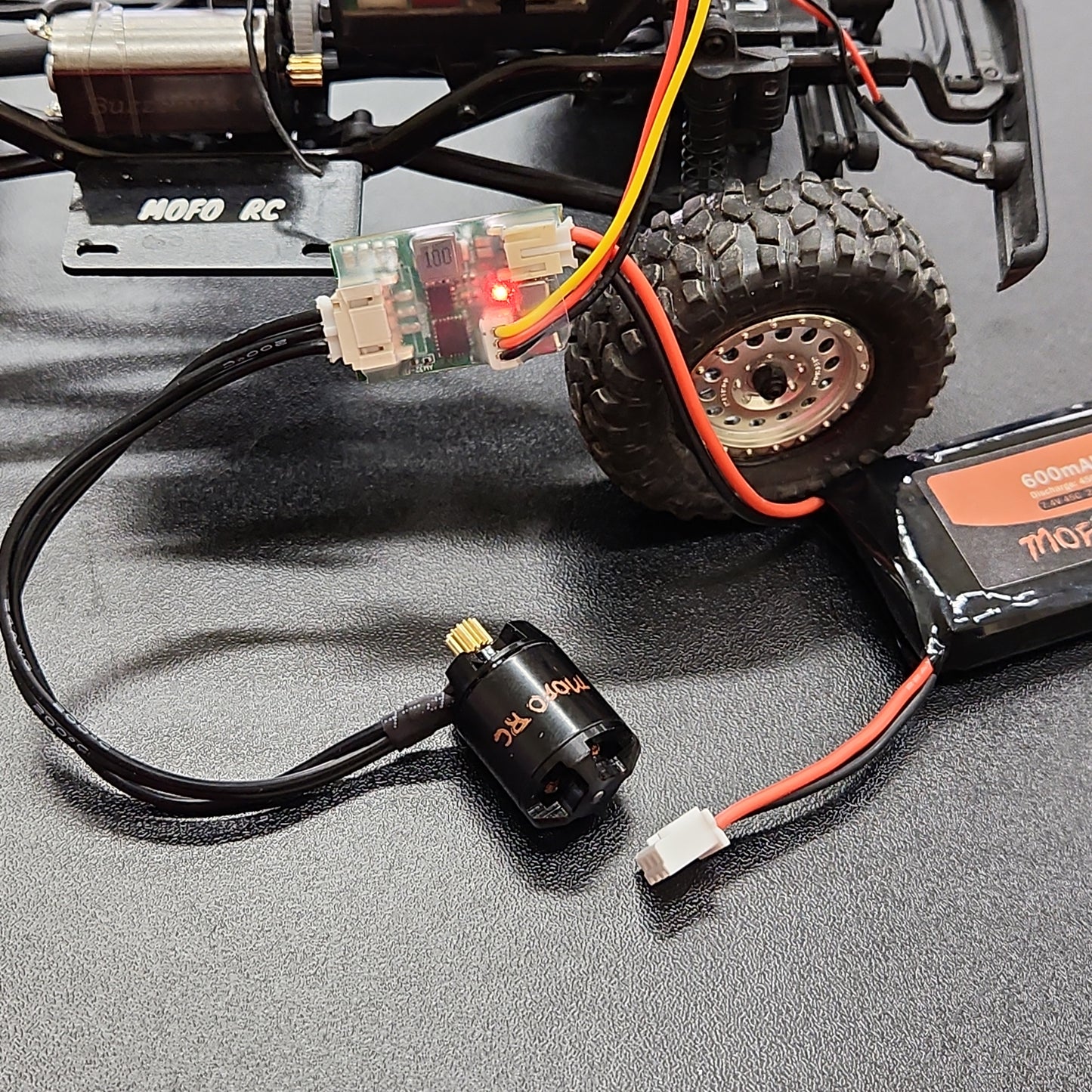 32 Bit Brushless or Brushed ESC The RockWolf (SJTA32)