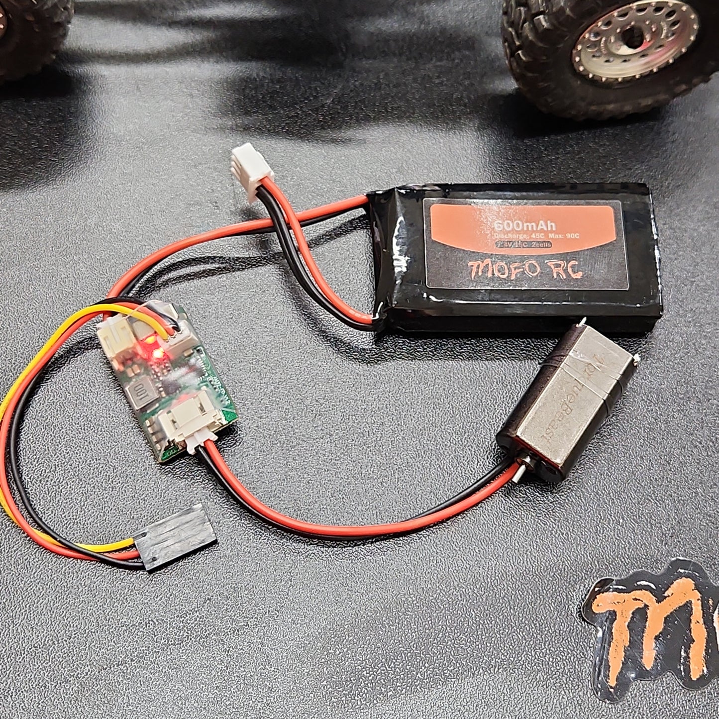 32 Bit Brushless or Brushed ESC The RockWolf (SJTA32)