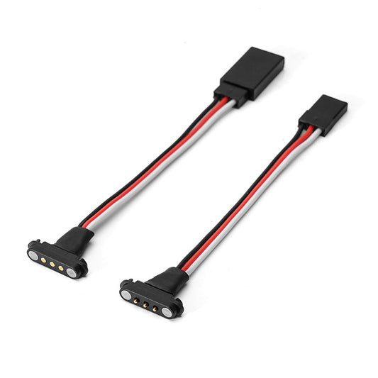 Mofo RC | Magnetic Snap-on JR Servo Wire Extension Cable - 200mm