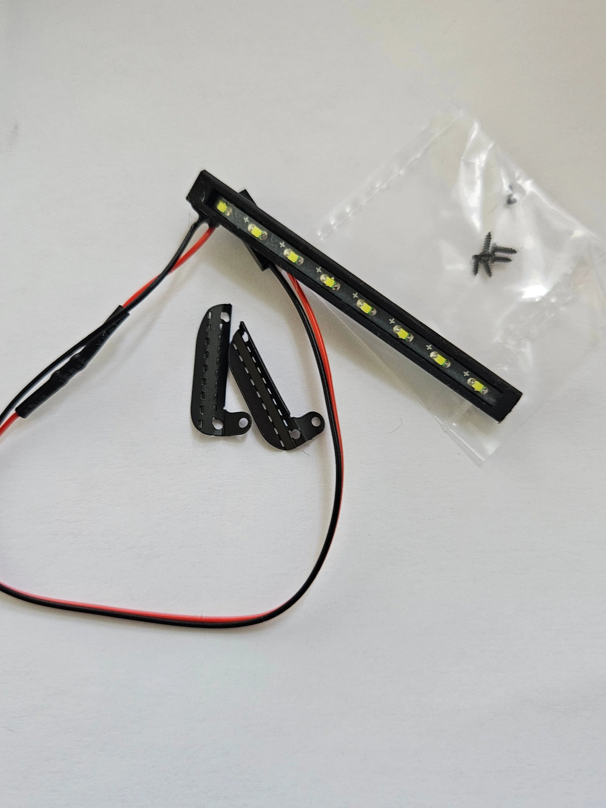 black led light bar for the rc crawler, axial scx24 deadbolt 