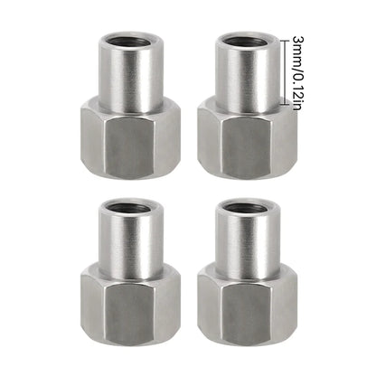 4PCS M2 Replacement Barrel Nuts Scx24 / Others - Hex Extender nuts