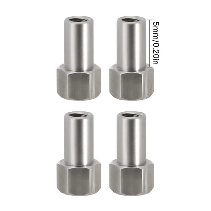4PCS M2 Replacement Barrel Nuts Scx24 / Others - Hex Extender nuts