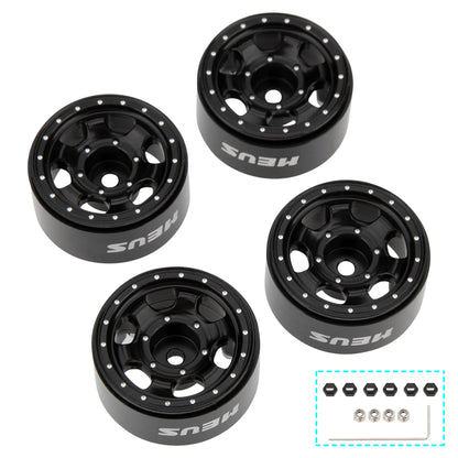 MEUS Racing | 0.7" Beadlock Wheels (For Axial® SCX30™ & Redcat Ascent-32)