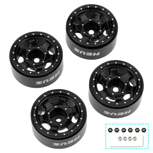 MEUS Racing | 0.7" Beadlock Wheels (For Axial® SCX30™ & Redcat Ascent-32)