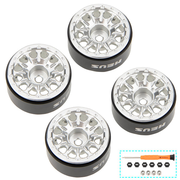 MEUS Racing | 0.7" Beadlock Wheels (For Axial® SCX30™ & Redcat Ascent-32)
