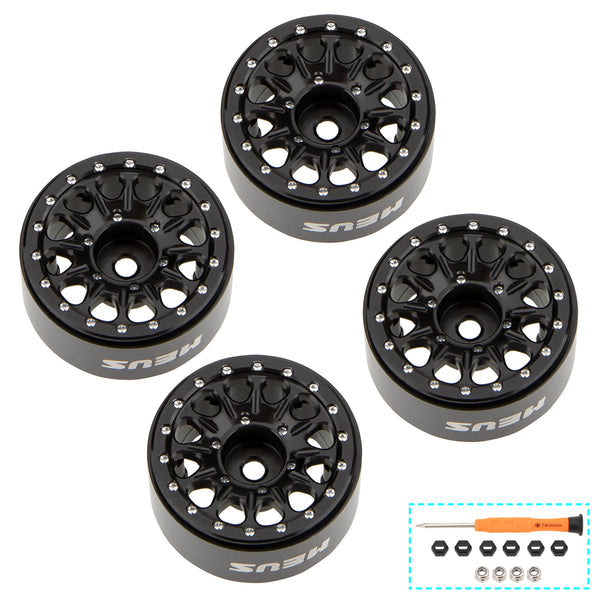 MEUS Racing | 0.7" Beadlock Wheels (For Axial® SCX30™ & Redcat Ascent-32)