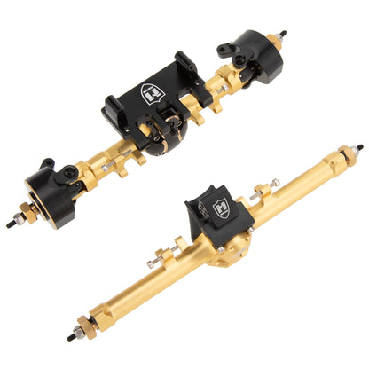 MEUS Racing | Isokinetic V3 Aluminum +9mm SCX24 Axles with 3-Section CVD