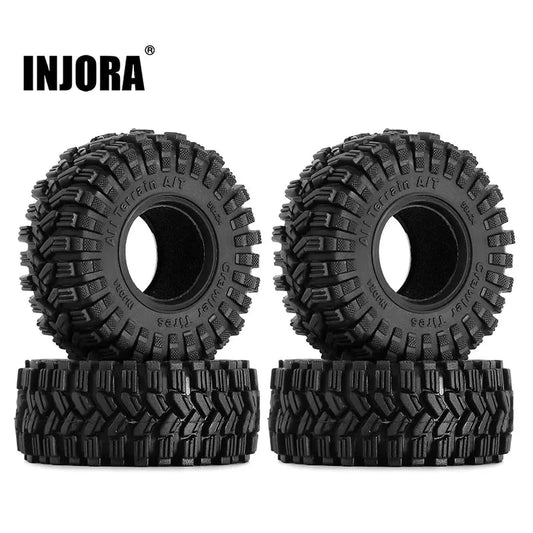 INJORA King Trekker 1.0" A/T Tires (4) (58*24mm)