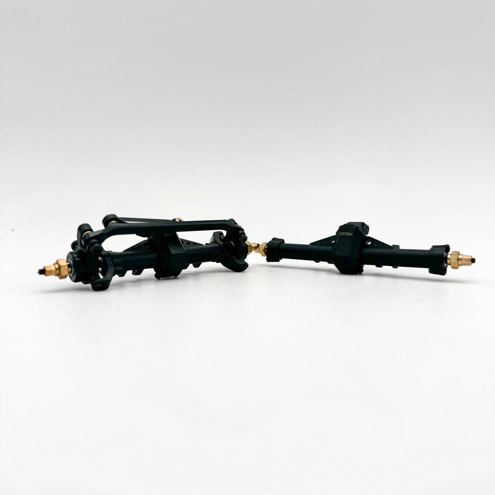 Buy RZXYLRC Aluminum Alloy Portal Front and Rear Axles with Servo