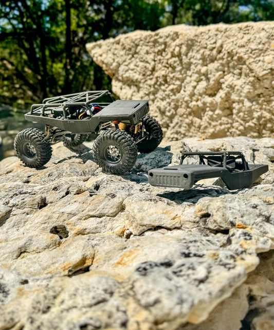 Mofo RC | The Badiator LCG Chassis Kit and Body Bundle (Axial® SCX24™)