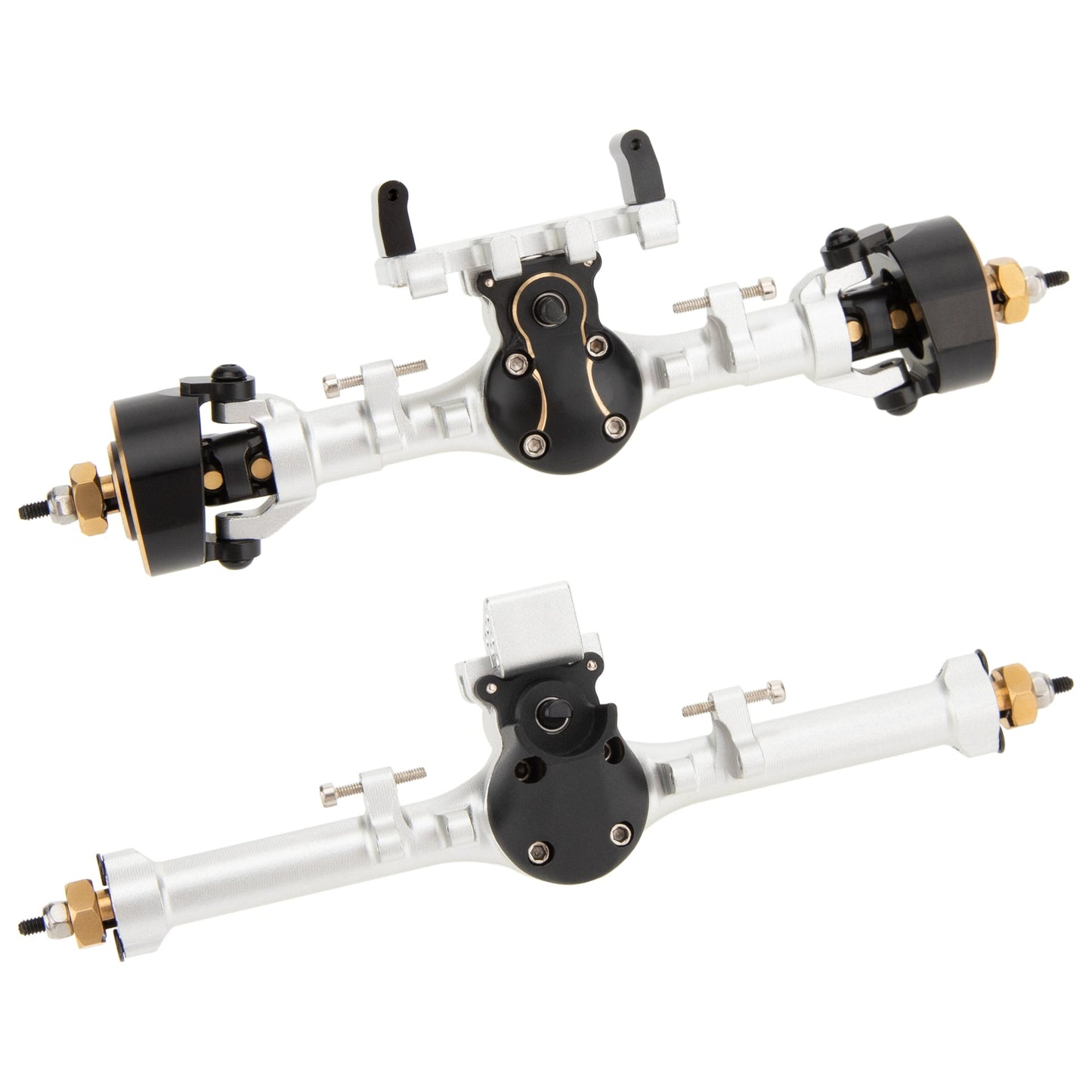MEUS Racing | Isokinetic V3 Aluminum +9mm SCX24 Axles with 3-Section CVD