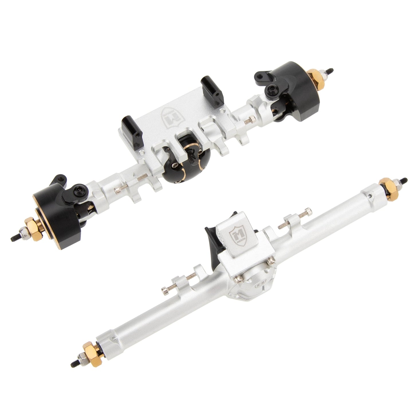 MEUS Racing | Isokinetic V3 Aluminum +9mm SCX24 Axles with 3-Section CVD