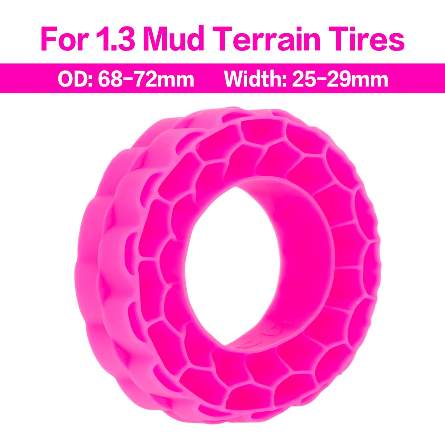 MEUS Racing | Silicone Rubber Inserts - For 68-72mm 1.3" Tires