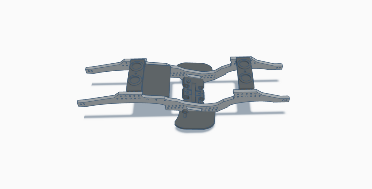 Mofo RC | Hellcat 3D Printable Chassis File Download (for Axial® SCX24™)