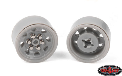 RC4WD | OEM Plastic 0.7" Beadlock Wheels - Grey (Z-W0329)