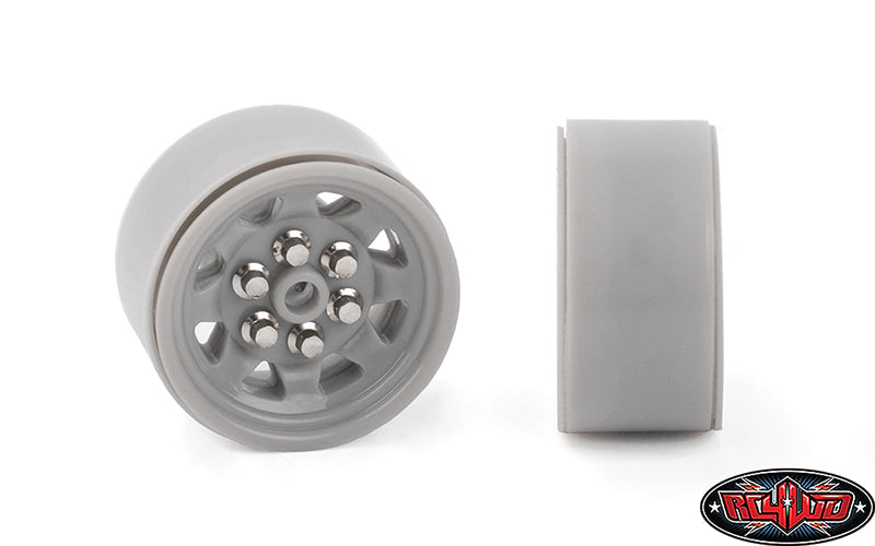 RC4WD | OEM Plastic 0.7" Beadlock Wheels - Grey (Z-W0329)