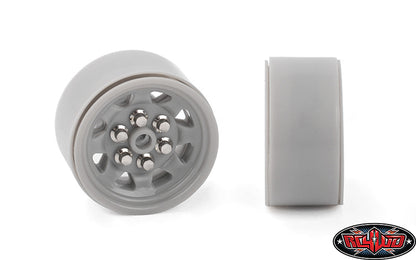 RC4WD | OEM Plastic 0.7" Beadlock Wheels - Grey (Z-W0329)