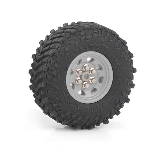 RC4WD | OEM Plastic 0.7" Beadlock Wheels - Grey (Z-W0329)